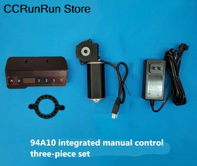 

94A10 Manual Control Integrated 3-Piece Kit Lift Table Motor Set Lifting Desk Accessories 6MM/8MM Hexagon Hole 40KG 107RPM