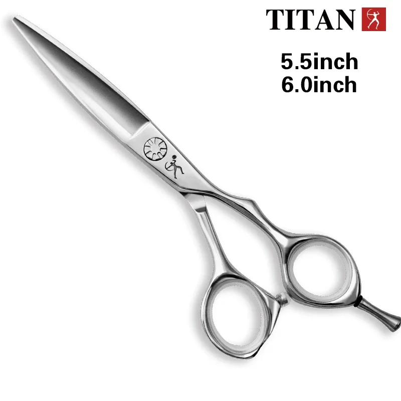 Titan high quality cutting scissors beard ball screw hand made sharp VG10 steel hair