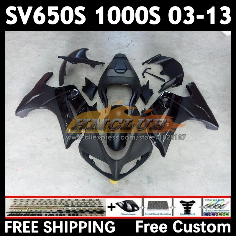 SV650S Kit For SUZUKI SV650 1000 2003 2004 2005 2006 2007 2008 matte glossy 21No.2 SV1000S SV 650S 1000S 09 10 11 12 13 Fairing