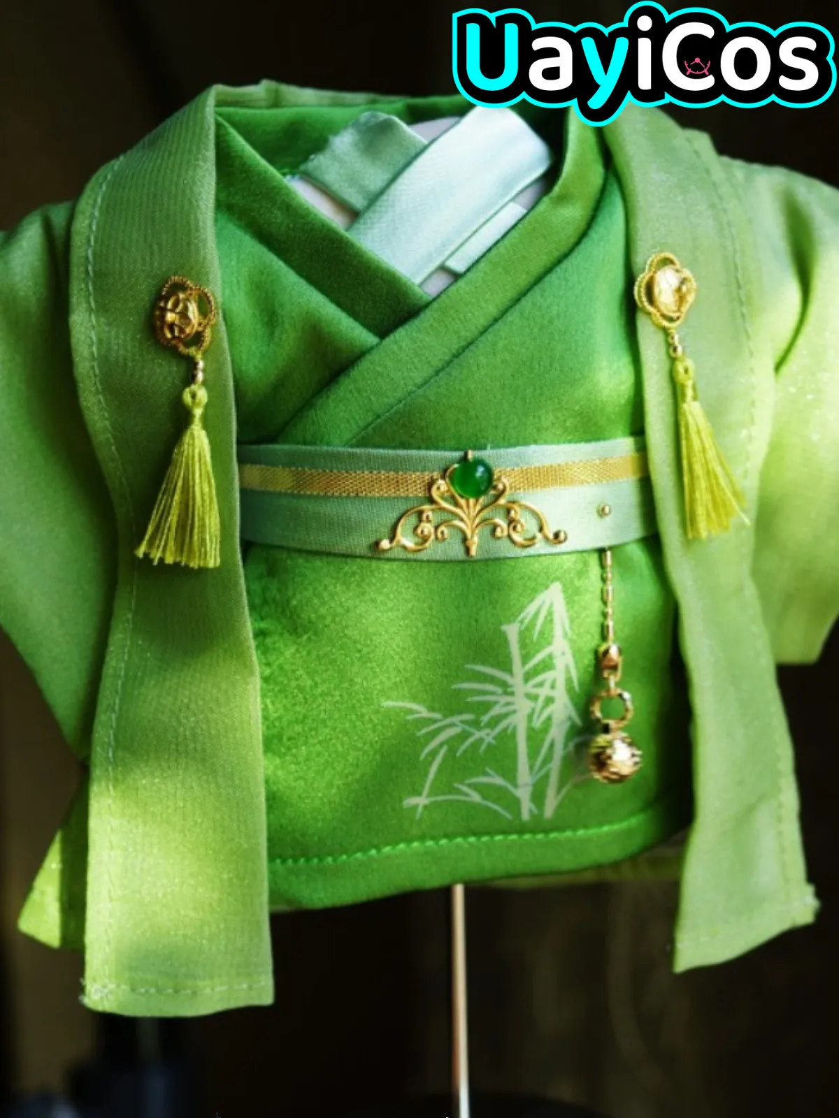 

Handsome Vintage Ancient Green Hanfu Costume Suit Cosplay No Attribute For 20cm Plushie Doll Clothes Outfit Accessories Toy Gift