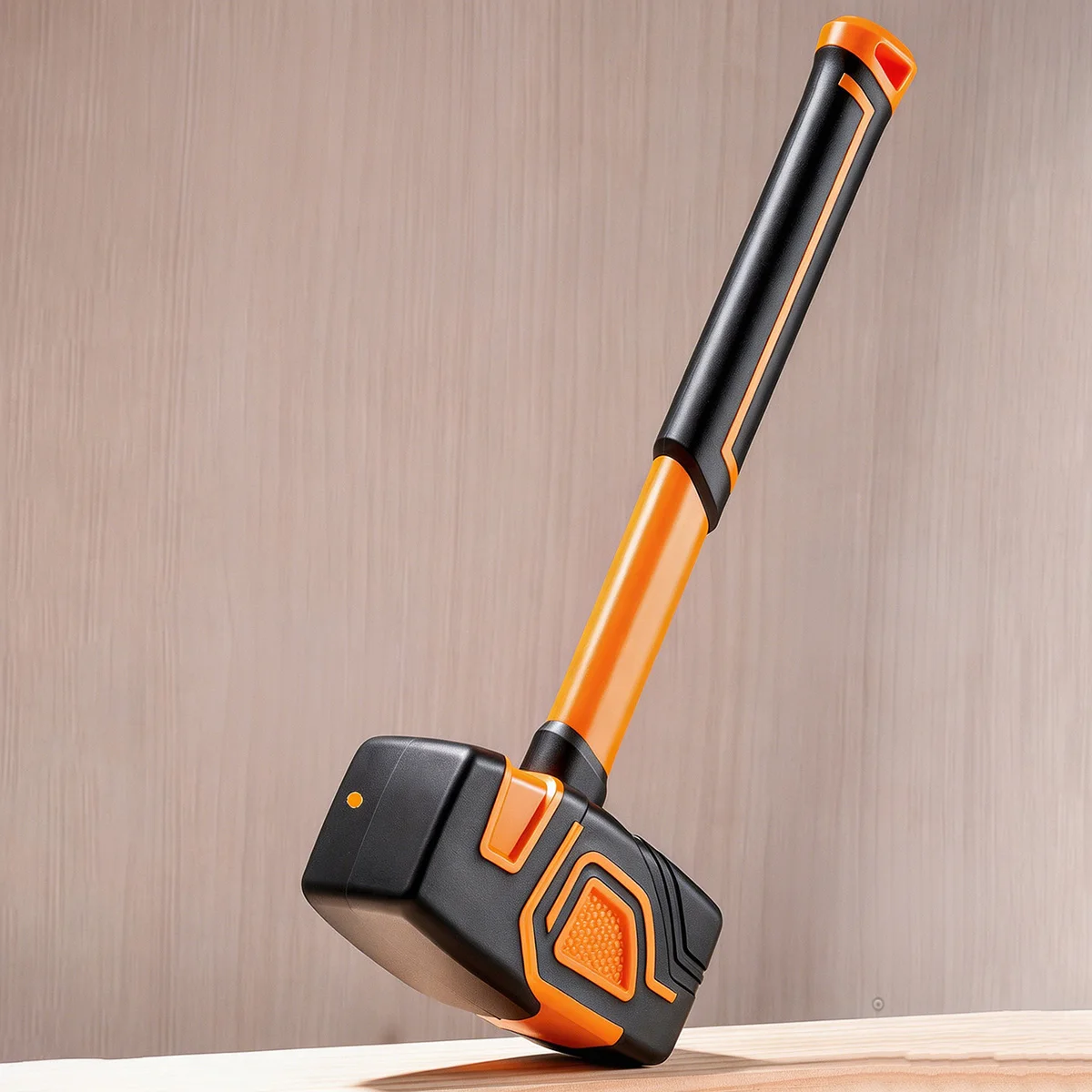 Square Rubber Hammer Soft Percussion Hand Tool Shockproof For Tile Installation Flooring Furniture Woodworking Motorcycle Repair