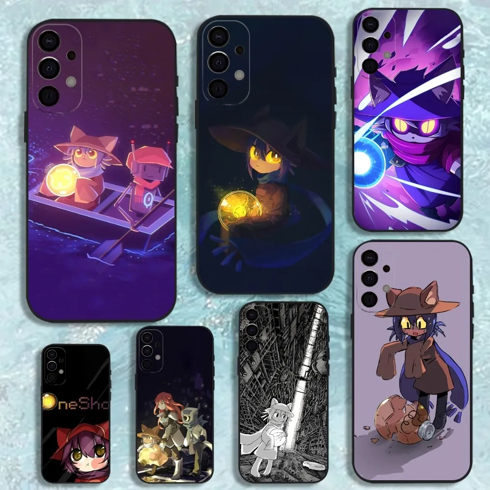 

Game One Shot Niko Phone Case For Samsung S25,S24,S21,S22,S23,S30,Ultra,S20,Plus,Fe,Lite,Note,10,9,5G Black Cover