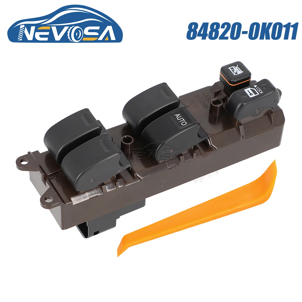 

84820-0K011 RHD автомобильный передний правый главный переключатель стеклоподъемника со стороны водителя для Toyota Hilux Vigo 2005 2006 2007 2008 2014 848200 К011