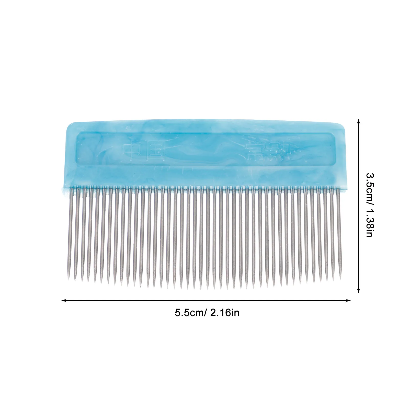 2Pcs Violin Bow Horsehair Combing Tool Iron Plastic Lightweight Luthier Violin Accessories Erhu Luthier Tool Erhu Bow Combs