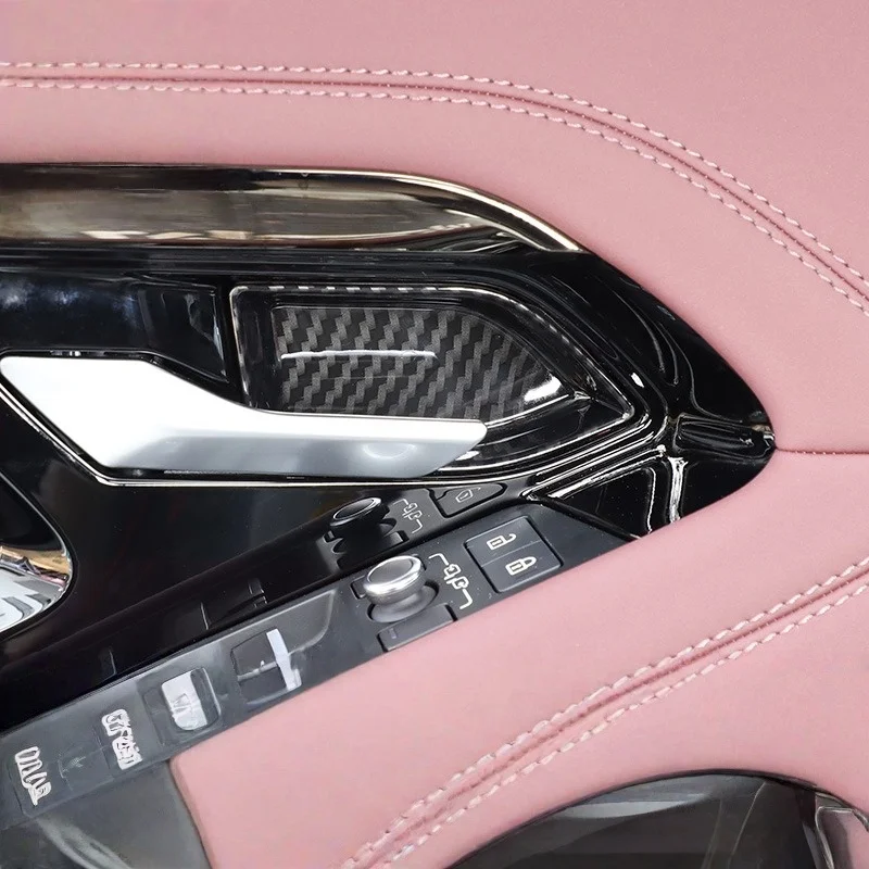 

Для Land Rover Range Rover Evoque 2020-2025 ABS автомобильная внутренняя дверная чаша, защитная рамка, наклейка, аксессуары для салона автомобиля