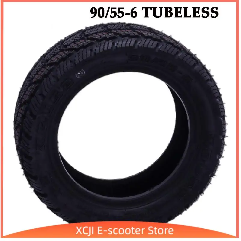 90/55-6 Tubeless Tyre with Jelly Glue for KUGOO KuKirin M5 Pro Electric Scooter Stab-resistant Off-road Thickened Vacuum Tire