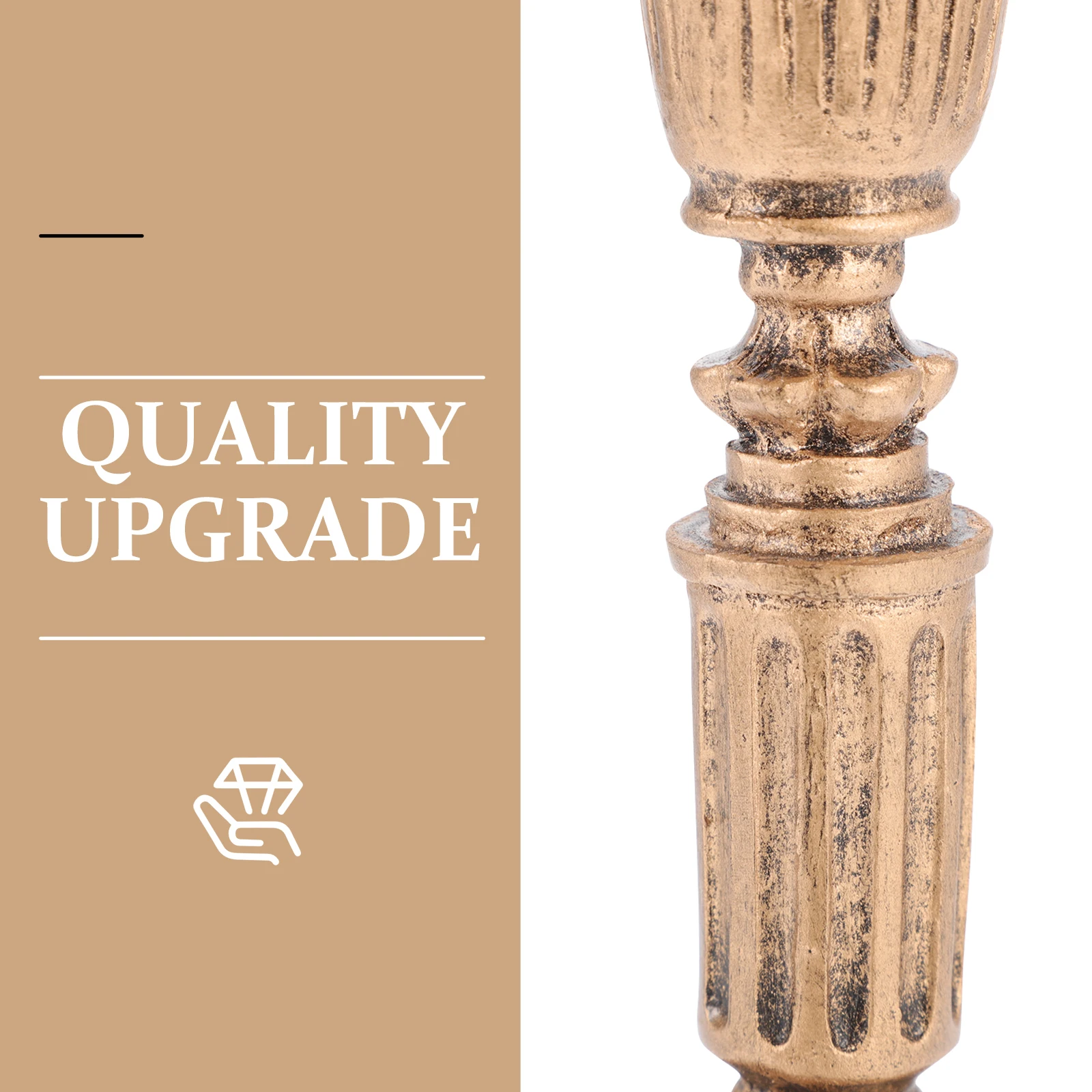 

1Pcs Artistic Holder Vintage Practical Holder for Festival Wedding Banquet Party Decoration Decor Candlestick