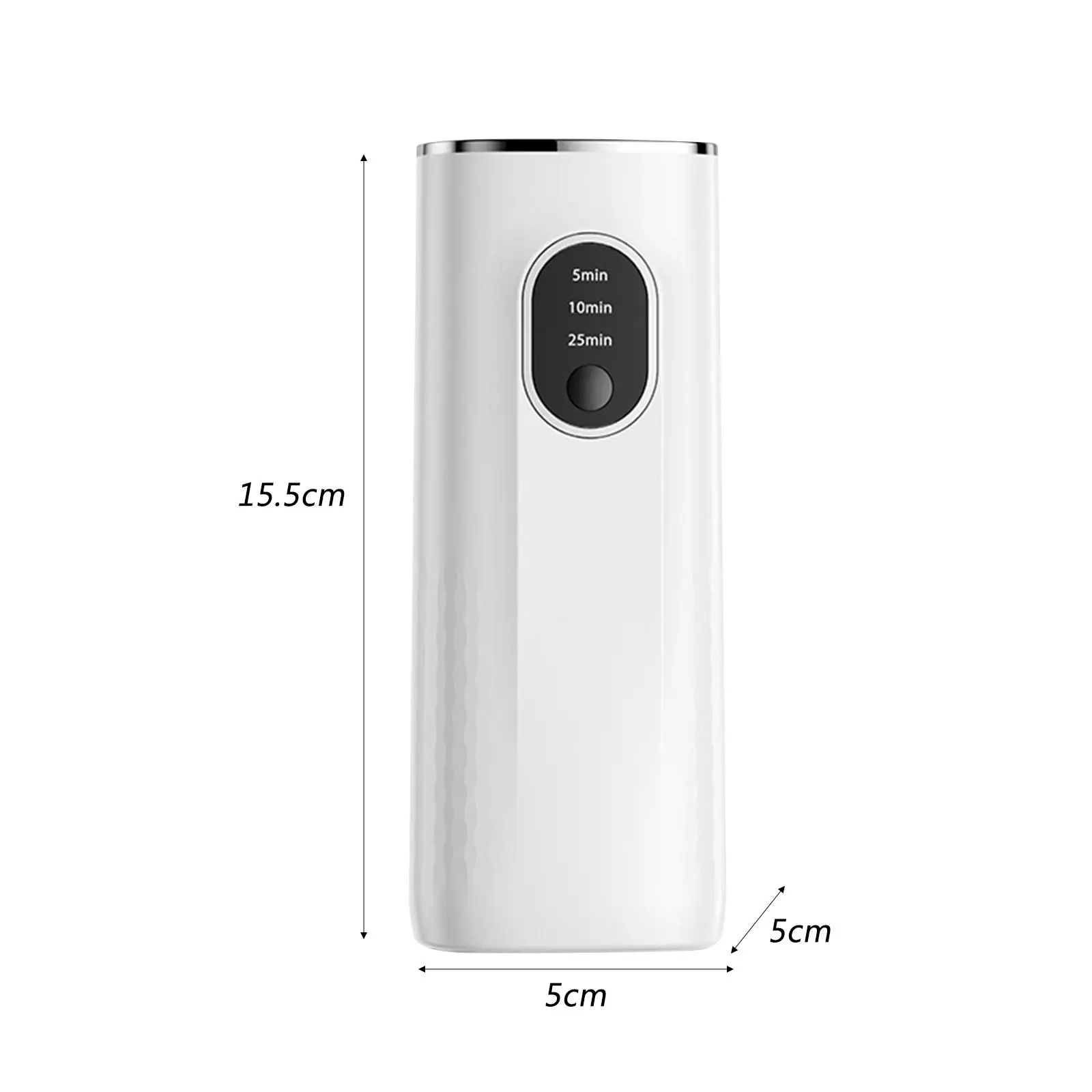 Wasserloser Diffusor für ätherische Öle an der Wand montiert Smart Small 3 Timer Einstellung Duft Aroma Diffusor für Hotel auto Schlafzimmer Büroraum