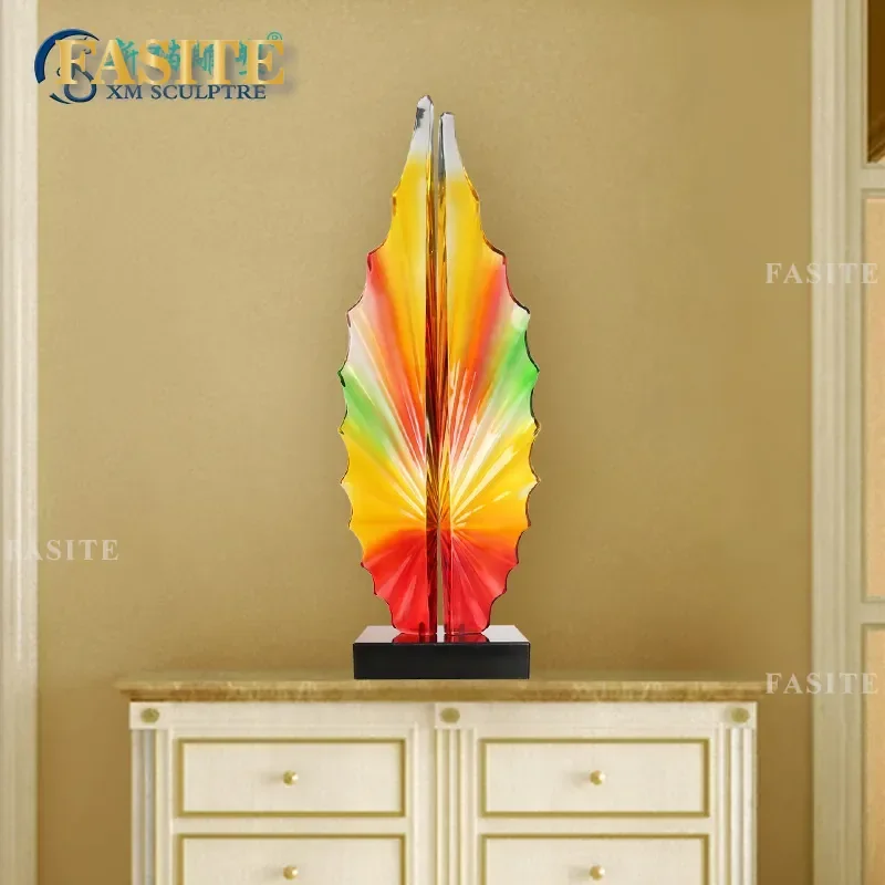 For Home Decor Colorful Sailing Boat Ornaments Living Room TV Cabinet Entrance Wine Shelf Soft Decoration Wedding Gift