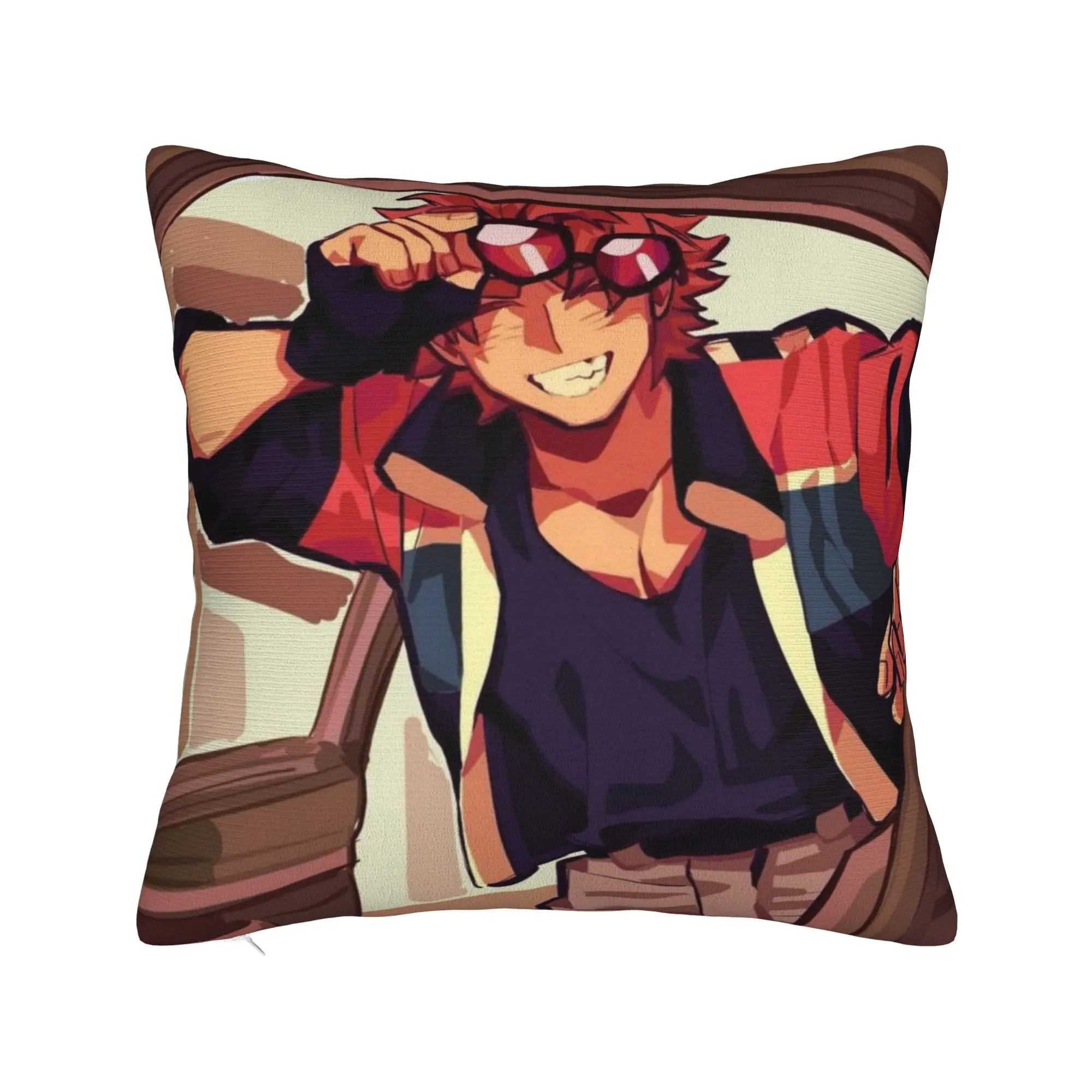 Benny Jackpot Crash Course Eddie Pillow Cover  Square Cushion Cover Novelty Pillow Case For Sofa Car Home Decor