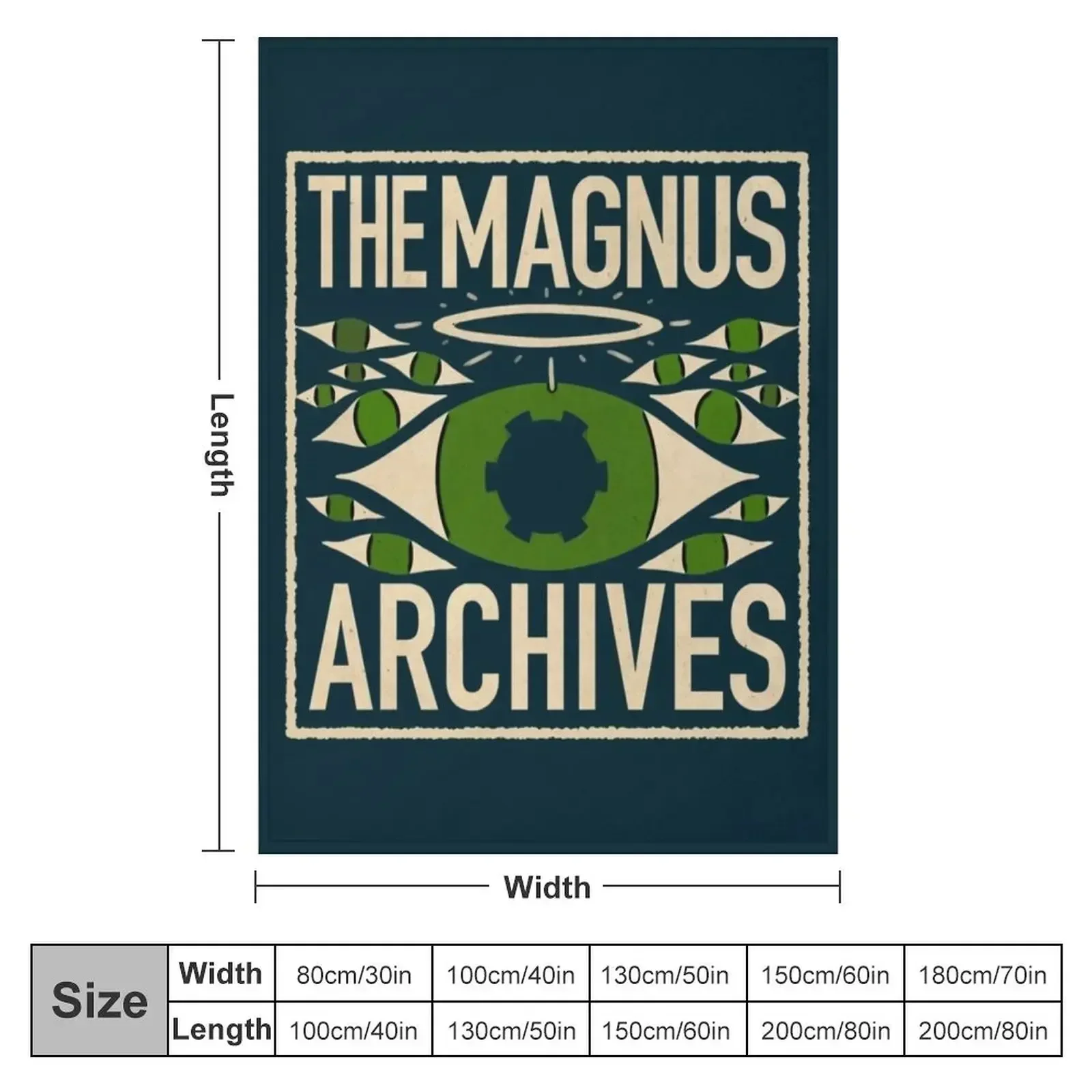 the magnus archives vintage Throw Blanket couch cozy soft plush fuzzy picnic outdoor blanket
