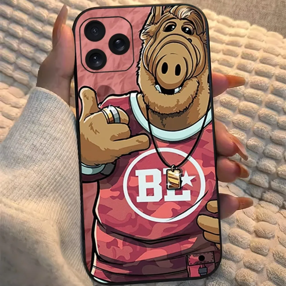 TV S-Series Alf Funny Phone Case For iPhone 8 11 12 13 14 15 Mini X XR XS PRO MAX Plus Shell