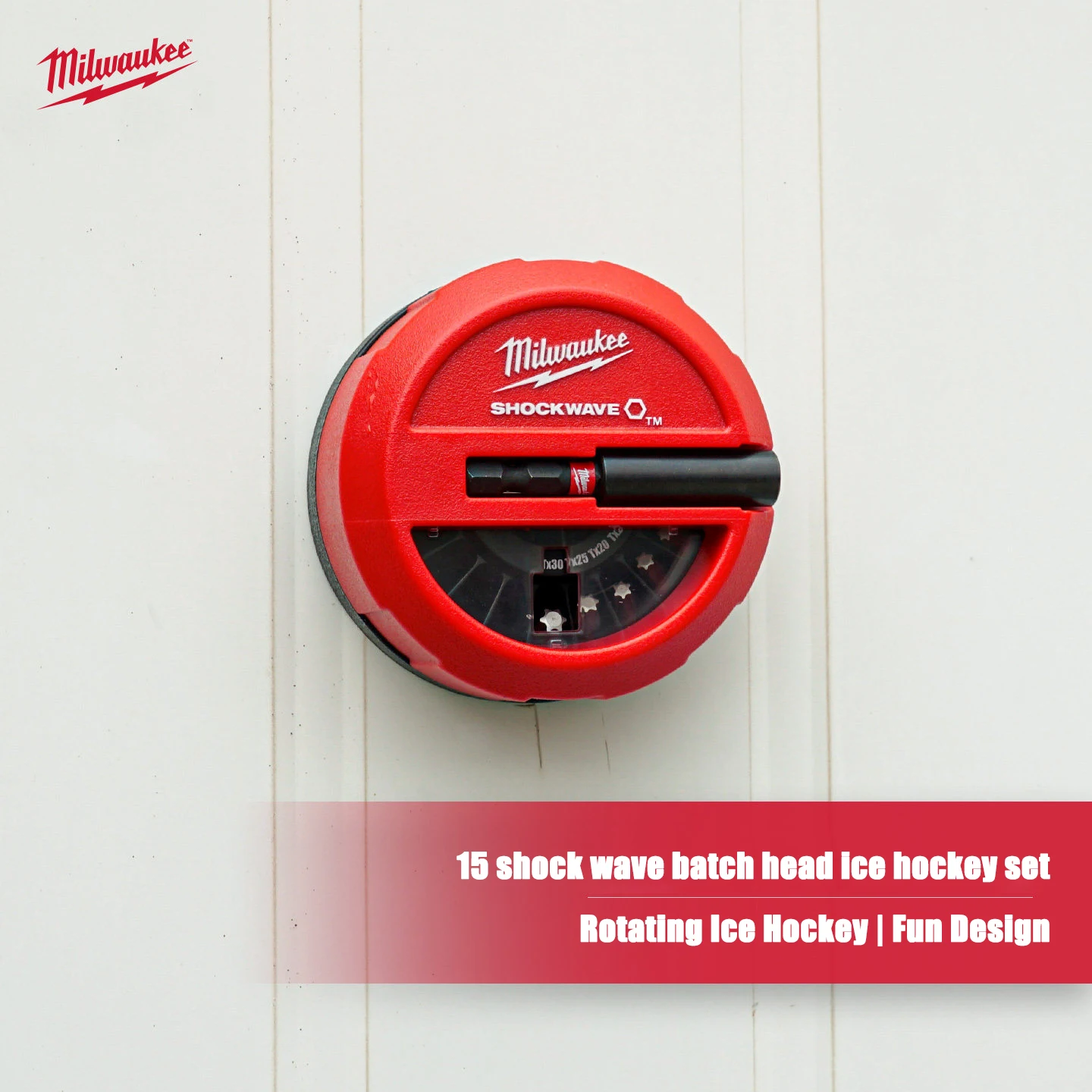 Milwaukee 15 Piece SHOCKWAVE 4.0 Shock Wave Batch Head Set, Power Tool Accessories, Drill Bit Set for Impact Drills 4932430904