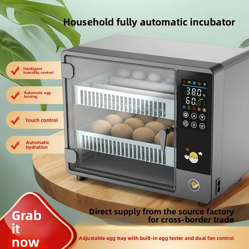 Chicken incubator Small household smart  Cross-border egg incubator Smart egg incubator