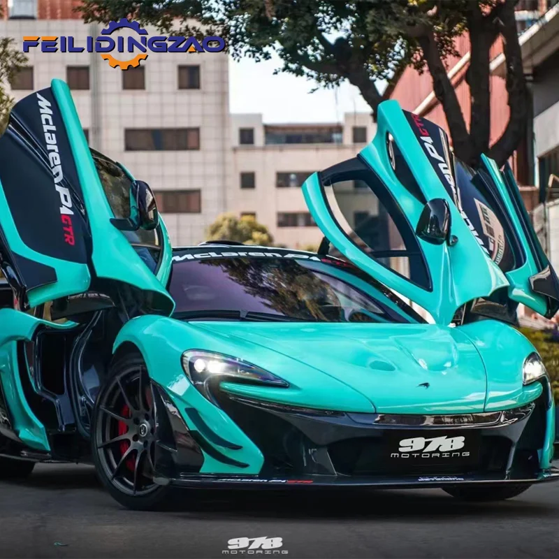 Conversion Dry Carbon Body Kit for McLaren P1 Upgrade to GTR Body Kit Car Bumper Canard Front Side Fender Rear Spoiler