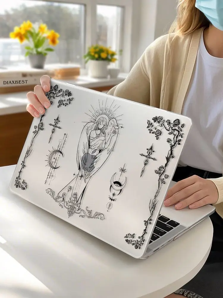 Gods and Angels Laptop Case For Macbook Air 13.6 15 M5 M4 M3 M2 M1 Pro 14.2 16 A2141 Retina 13.3 15.4 Neo 13 A2179 A1989 Coverr