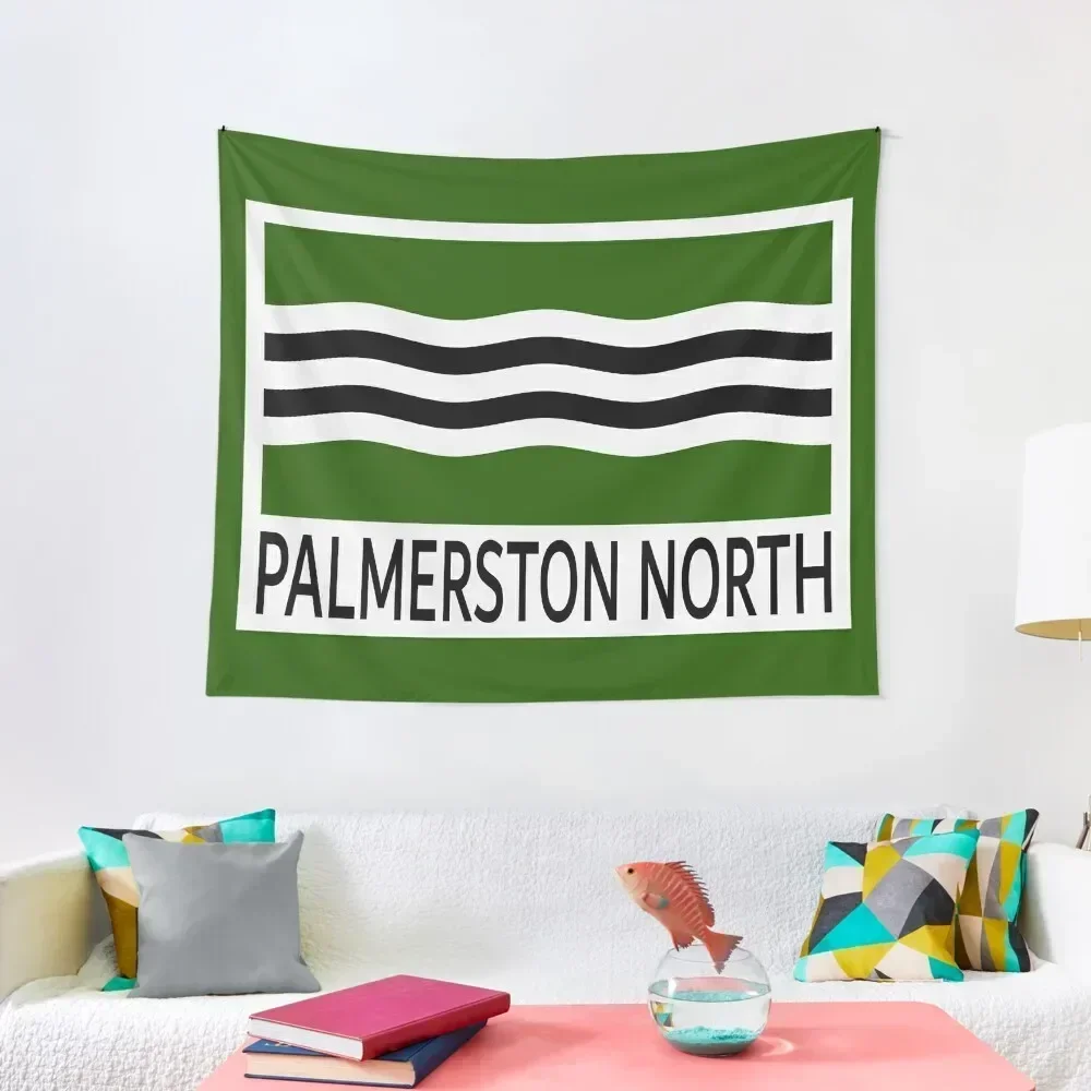 Palmerston North Flag and Name Tapestry Room Decorations Aesthetics Home Decorators On The Wall Art Mural Tapestry