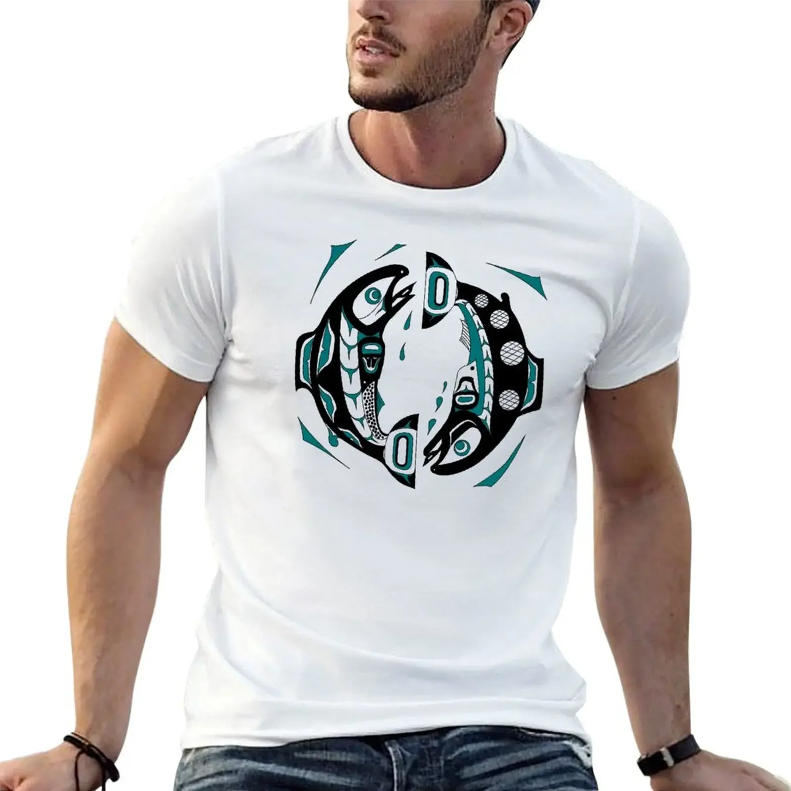 

salmon - for T-Shirt boys whites quick drying oversized t shirts for men
