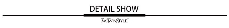 TWOTWINSTYLE Rüschenhemden für Damen, Pullover, Bluse, weiblicher Modestil – Detail 28