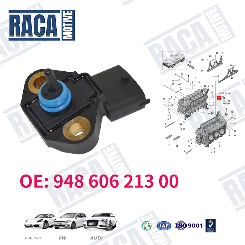 

For Porsche Panamera Cayenne Macan Boster Kaimen/Kaman 911 Carrera Engine Oil Pressure Sensor 94860621300 948 606 213 00