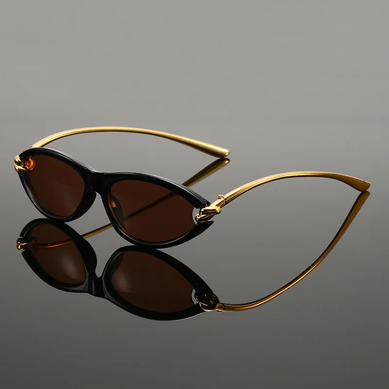 

Simple Cat Eye Sunglasses 2025 New Style Street Fashion Personality Show off High-End Feelings Sunglasses for Men And Women
