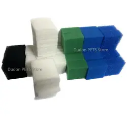 1Set Compatible Aquarium Filter Sponge for Juwel Compact / Bioflow 3.0 (6 x Fine, 6 x Coarse, 6 x Nitrate, 6 x Carbon, 60x Poly)