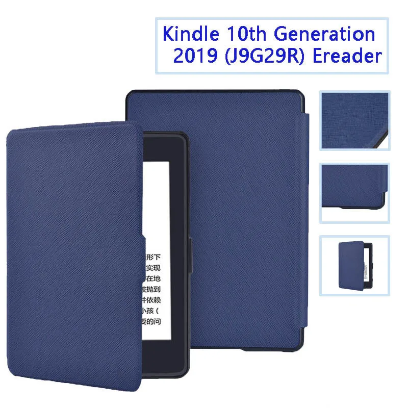 

Case for Kindle 10th 2019 (J9G29R) 6-inch e-book protective case, ultra-thin, drop resistant, all inclusive