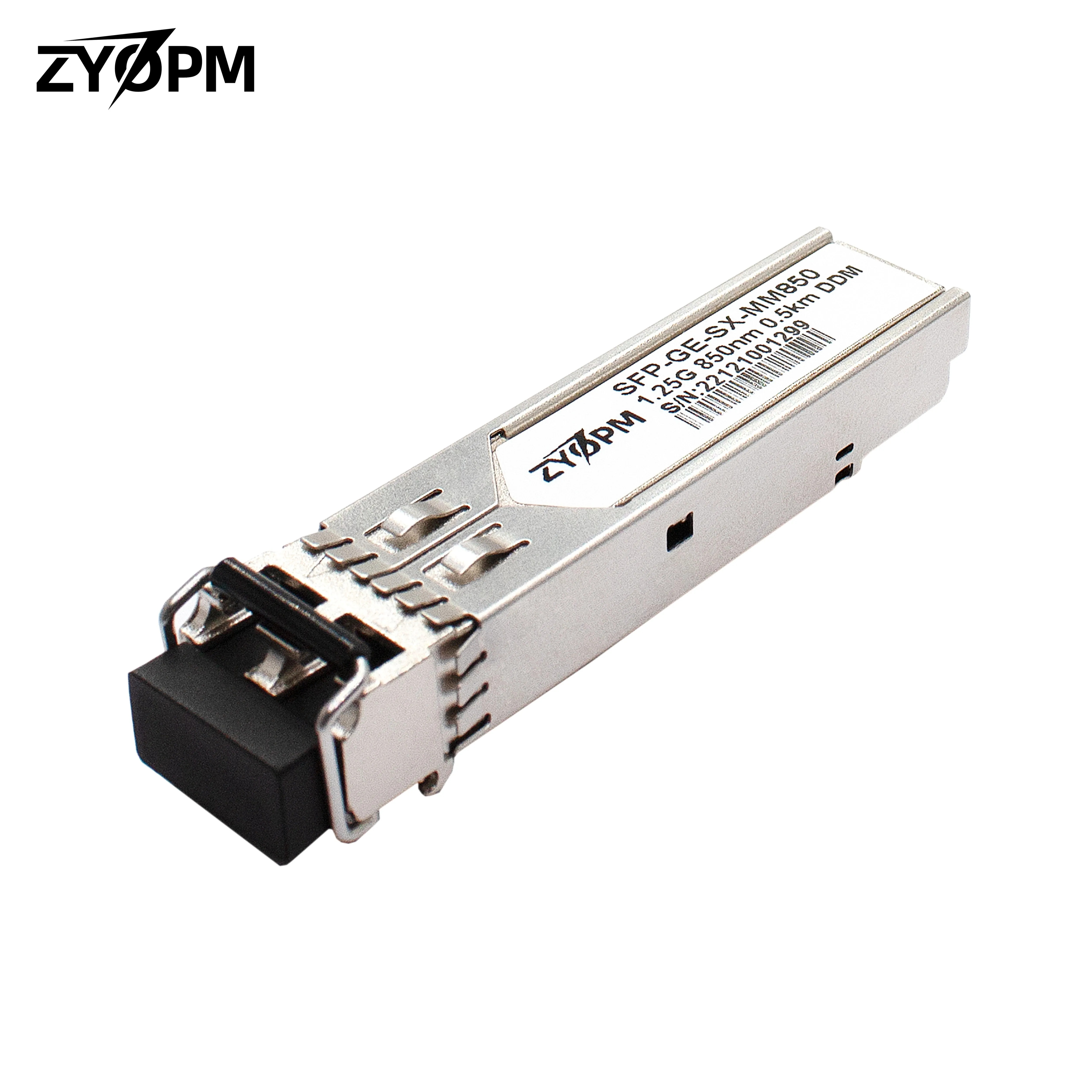 

1.25G SFP Multimode LC Fiber Transceiver Module, 850nm MMF, 550m, for Cisco GLC-SX-MMD Meraki, Fortinet, Ubiquiti UniFi TP-link