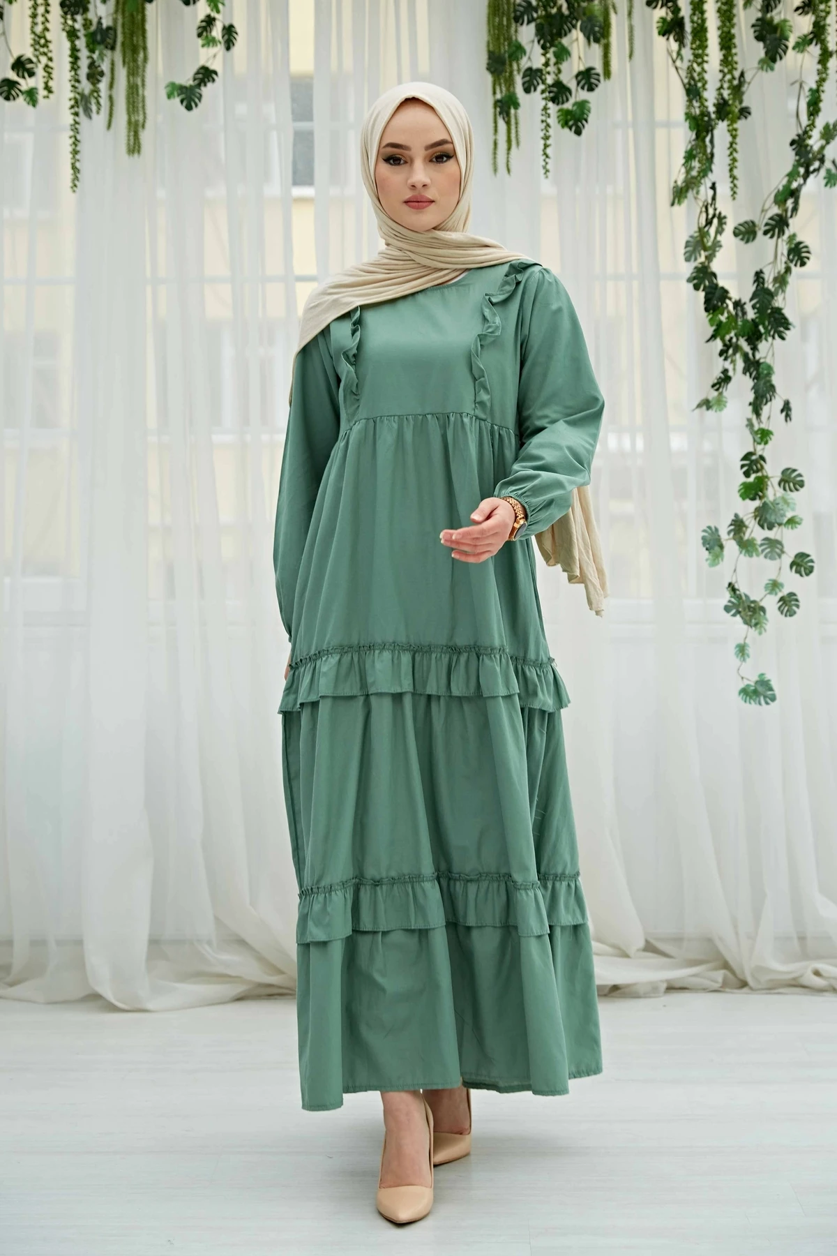 Dress women's dresses 2021 kaftan abaya long Muslim evening dresses hijab abayas Turkish Hijab Party Casual women clothes