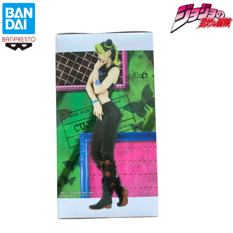 

В наличии: Оригинальная фигурка Bandai Banpresto Джолин Куджо из «Невероятных приключений ДжоДжо», новая, в коробке, коллекционная.
