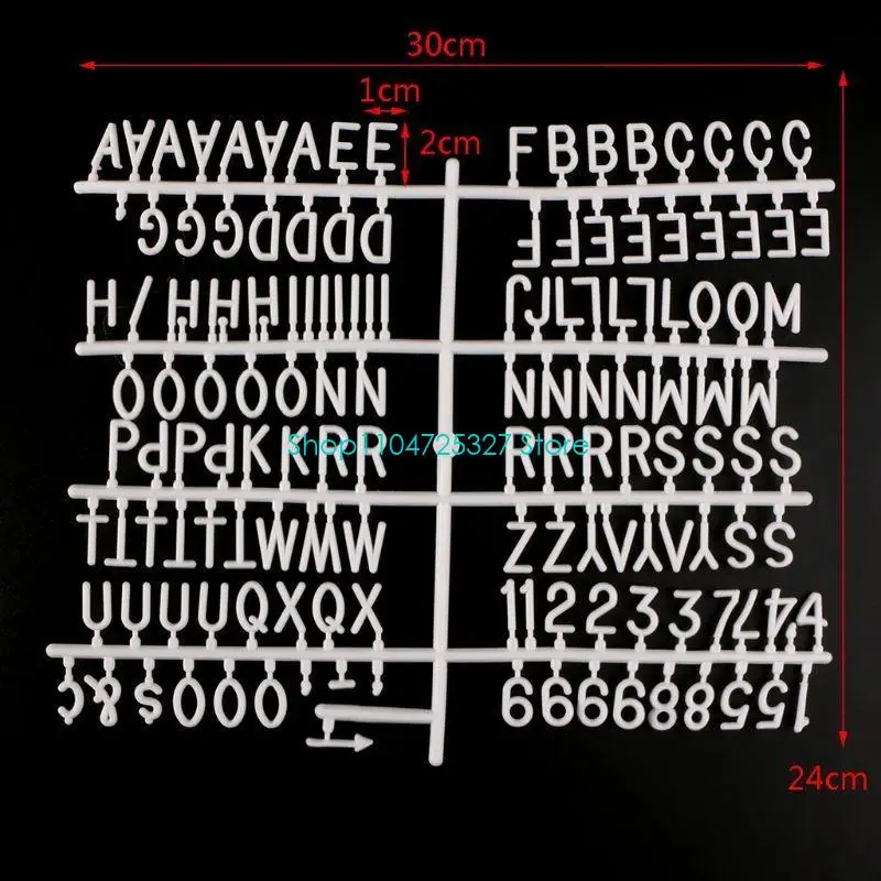 D8KF Characters Felt Letter Board Message Board Letters Letterboard Matching Letters