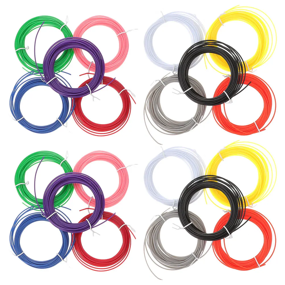 

20pcs Supplies Pen 1.75Mm Refills Accessories Smooth No Clogging Anti-Wear Material Compatible With Printers Printing