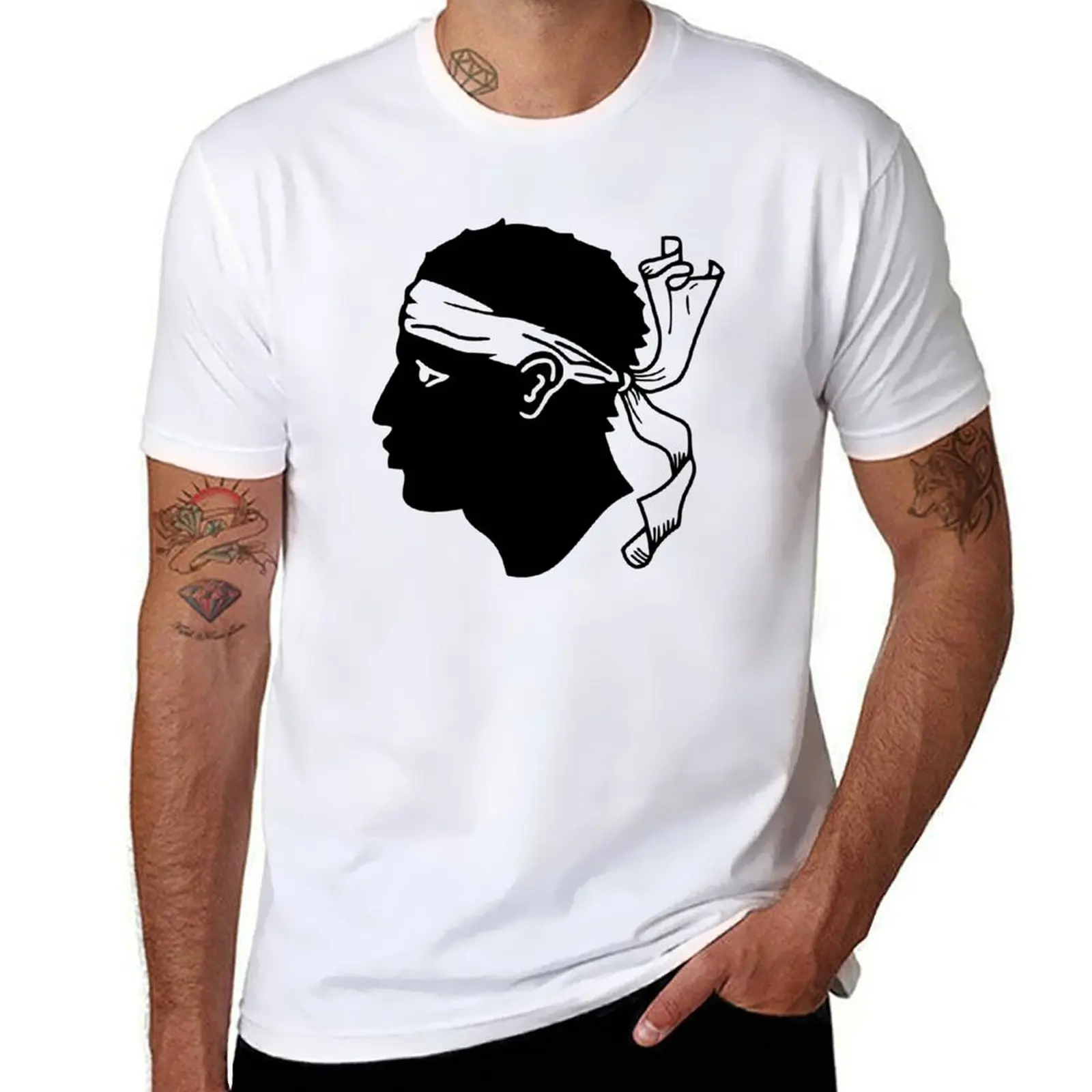 

Corsica flag T-Shirt t shirts with prints mens graphic t shirts T-Shirt