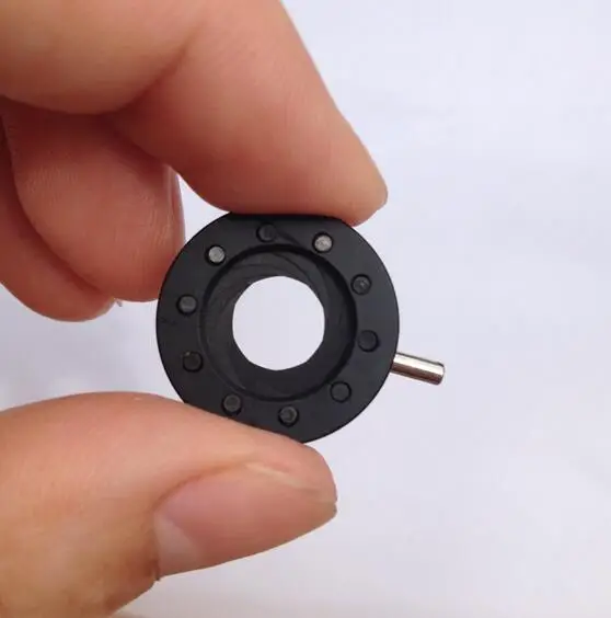 1-12mm Mechanical Diaphragm Continuously Variable Iris Integrated Aperture Stop Microscope Camera Laser Optical Light Module