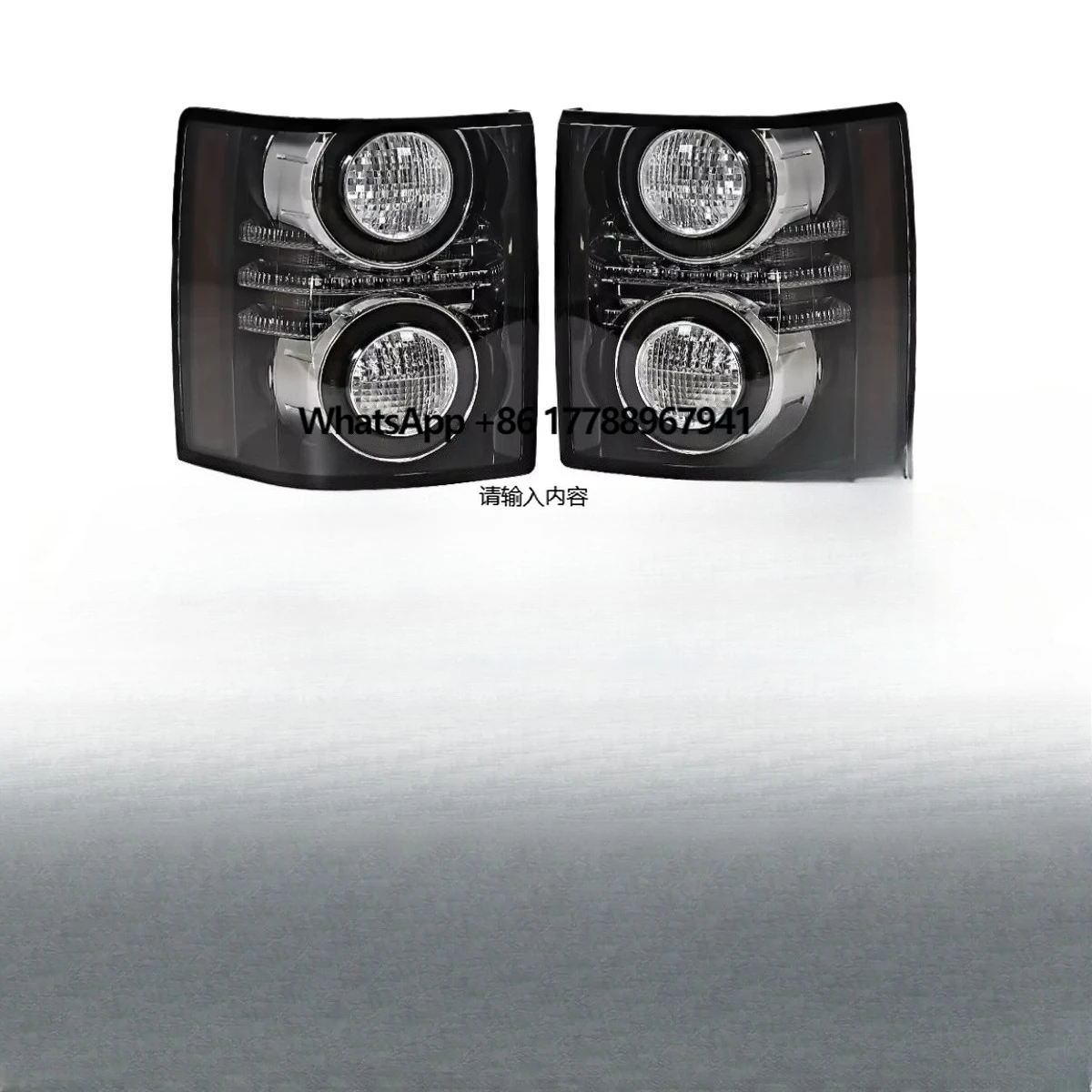 Car Tail Lights Outer LED Tail Light Assembly Rear Brake Lamp Body Kit For Range Rover Executive 2005-2012 Car Accessories