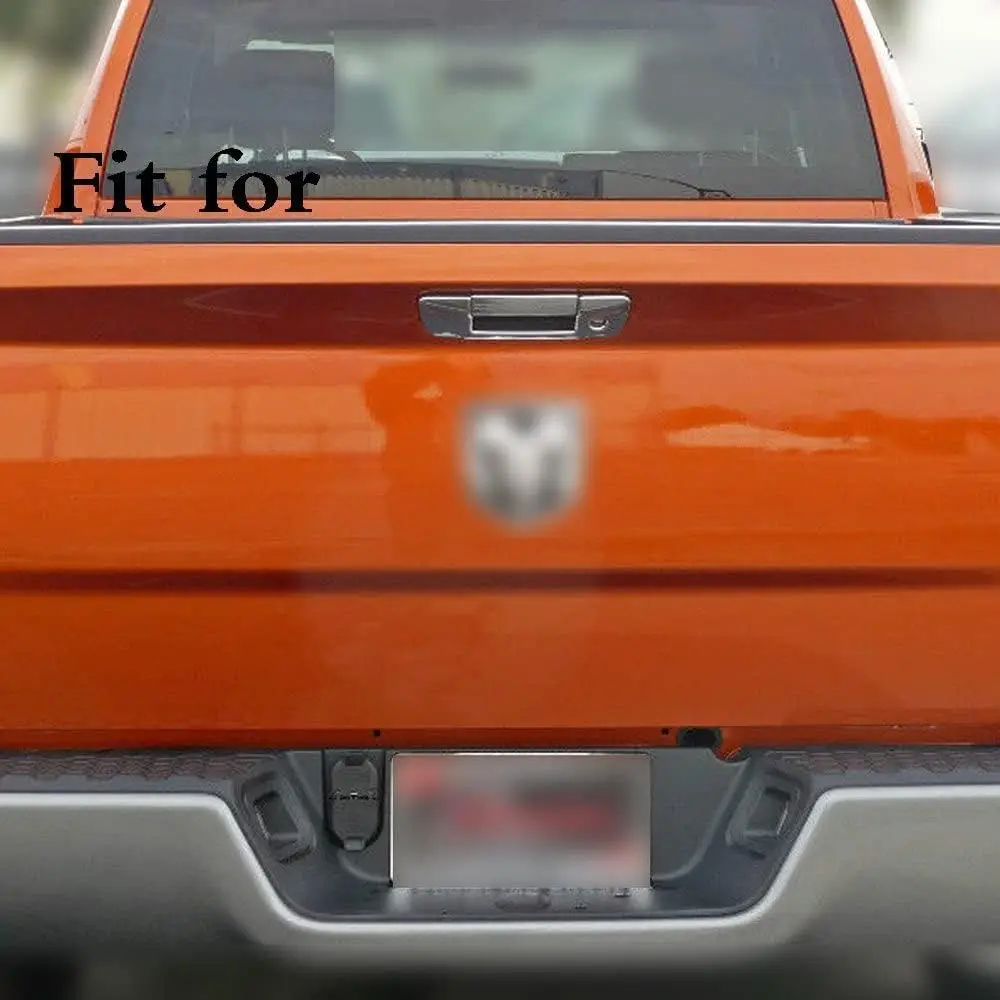 

Хромированная крышка ручки багажника для Dodge Ram 1500 2500 3500 2009-17 с кнопкой ключа без отверстия для камеры