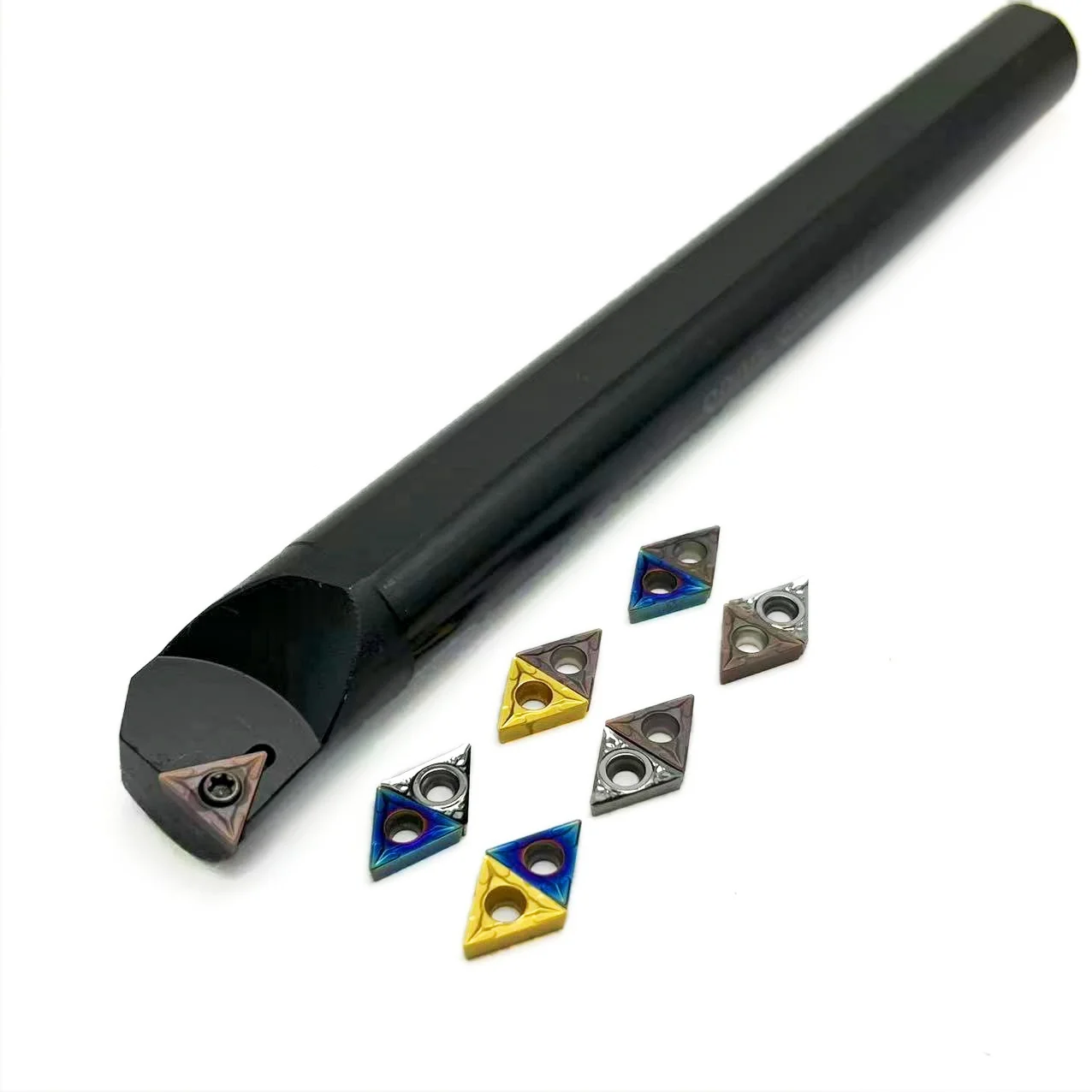 TCMT110204 Carbide Insert for 1pc S14NK STFCR11 S10K S12M S16Q STFCR11 CNC Lathe Cutter Tool STFCR Internal turning tool holder