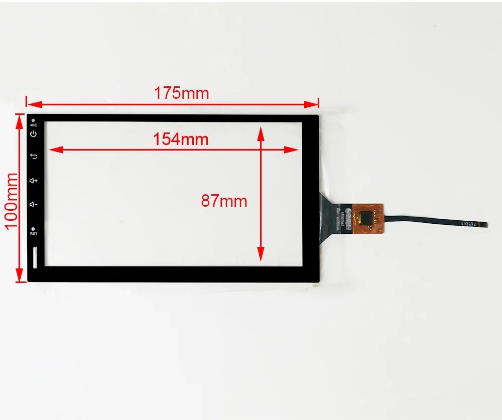 

Новый 7-дюймовый 6-контактный сенсорный экран-дигитайзер для автомобильной DVD-системы Xtrons TQ700L с GPS-навигацией