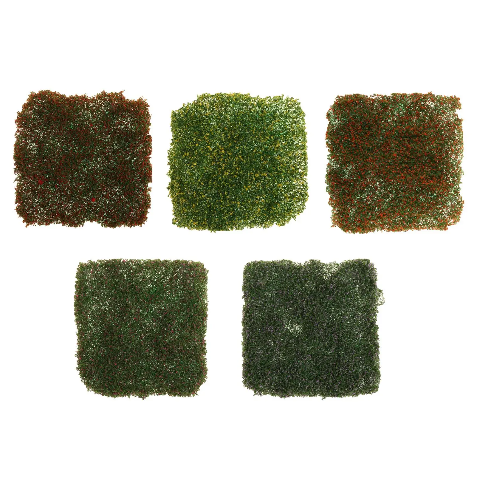 Mini Flowers Cluster Flower Grass Tuft Models Miniature Grass Tuft Model Decor