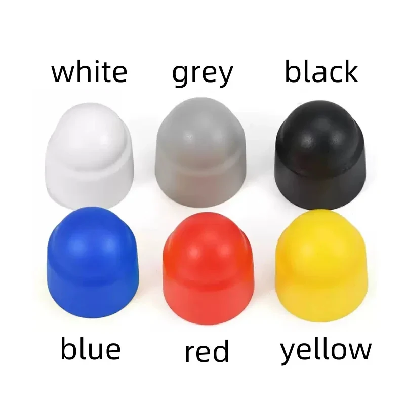 

M3-M24 Plastic Hex Nut Covers / PE Dome Bolt Caps - Protective Decorative Nut Cover for Screws, Bolts & Car Wheel Nuts