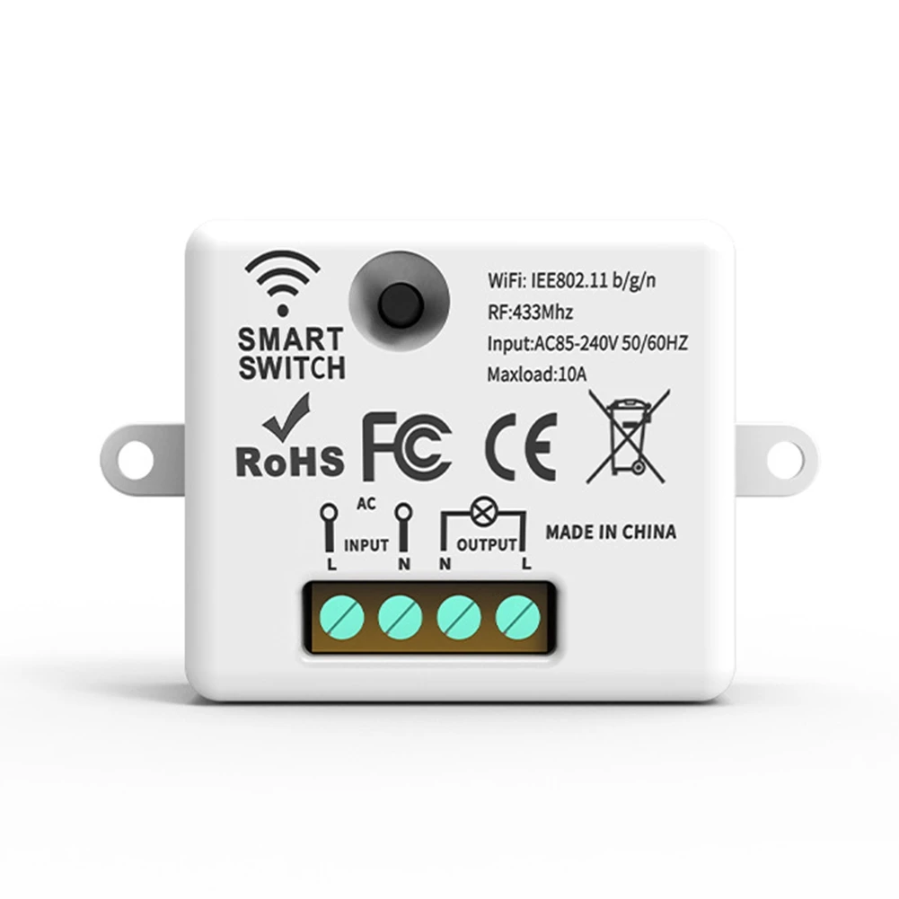 

ABKI-3PCS Беспроводной настенный выключатель света RF 433 МГц релейный приемник с 2X 3-местным панельным переключателем светодиодный пульт дистанционного управления для светодиодной лампы