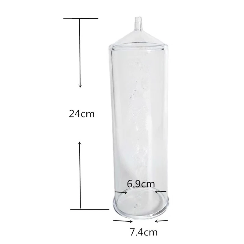 الأكمام اسطوانة تحكم الملحقات لمضخة القضيب الذكور فراغ المكبر موسع القضيب نمو أكبر الجنس لعب للرجال #4