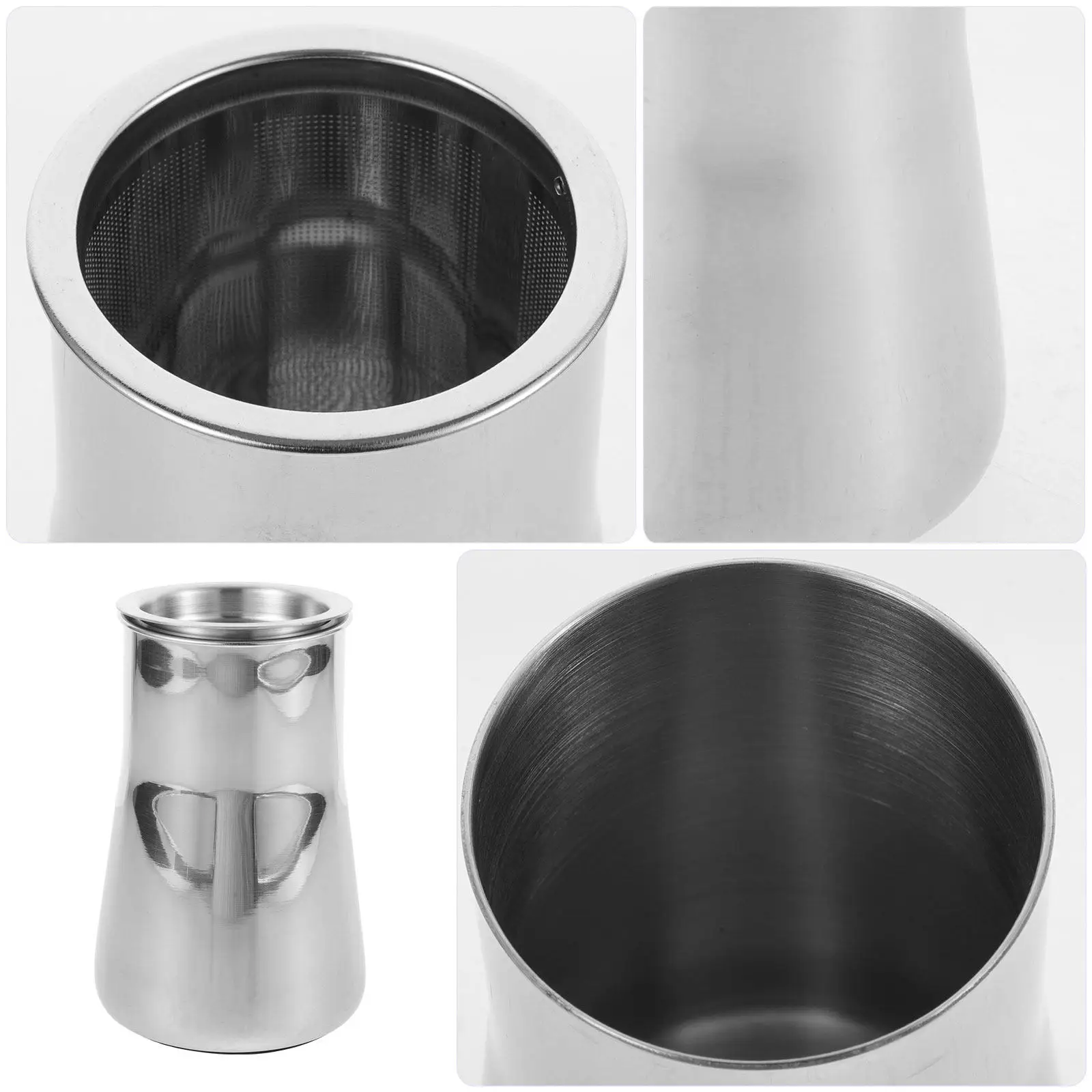 Stainless Steel Coffee Sifter Fine Mesh Filter for Brewing Smooth Rich Flavor Easy to Clean Compact Coffee Powder Shaker
