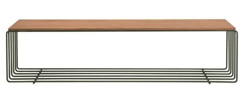 Light luxury style solid wood industrial style coffee table bench  corner table stool TV cabinet bench