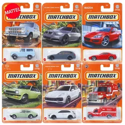 Matchbox Diecast Alloy Car Model, 1:64 City Hero, Veículos Brinquedos para Meninos, Coleção Presente, BMW 3, Porsche, Cayenne, Mazda