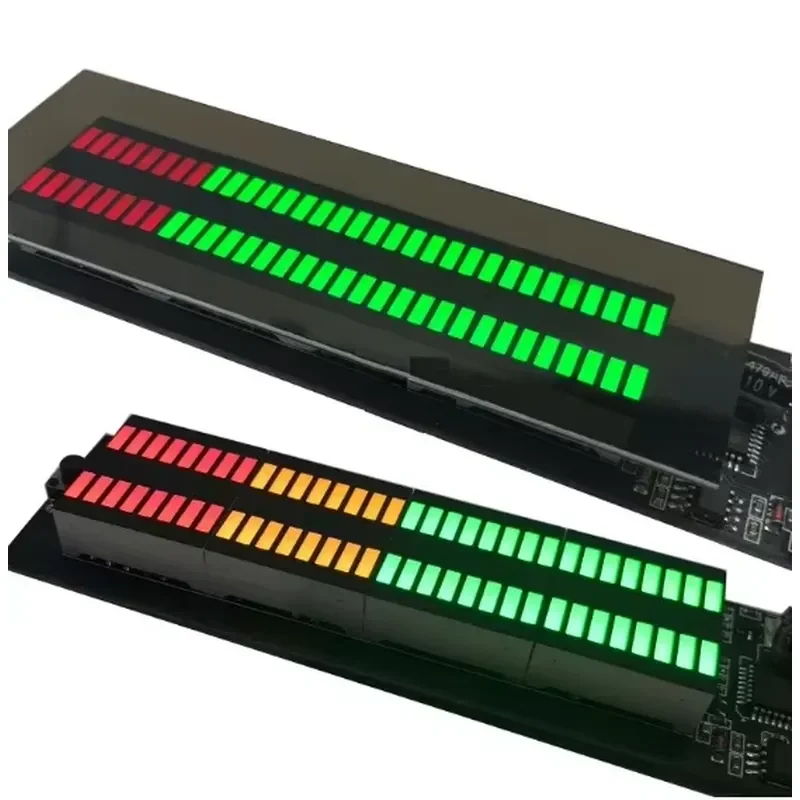 Audio Level Indicator Stereo Music Spectrum LED light Amplifier VU Meter for Car MP3 player Light Atmosphere Lamps For