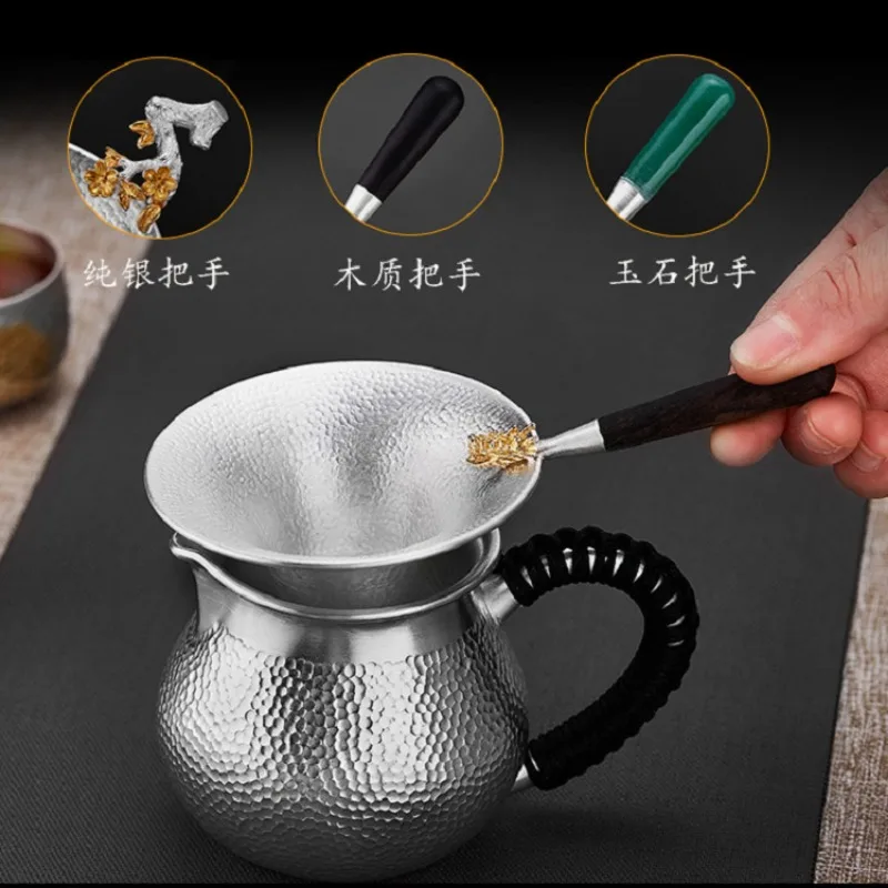 Утечка чая из стерлингового серебра