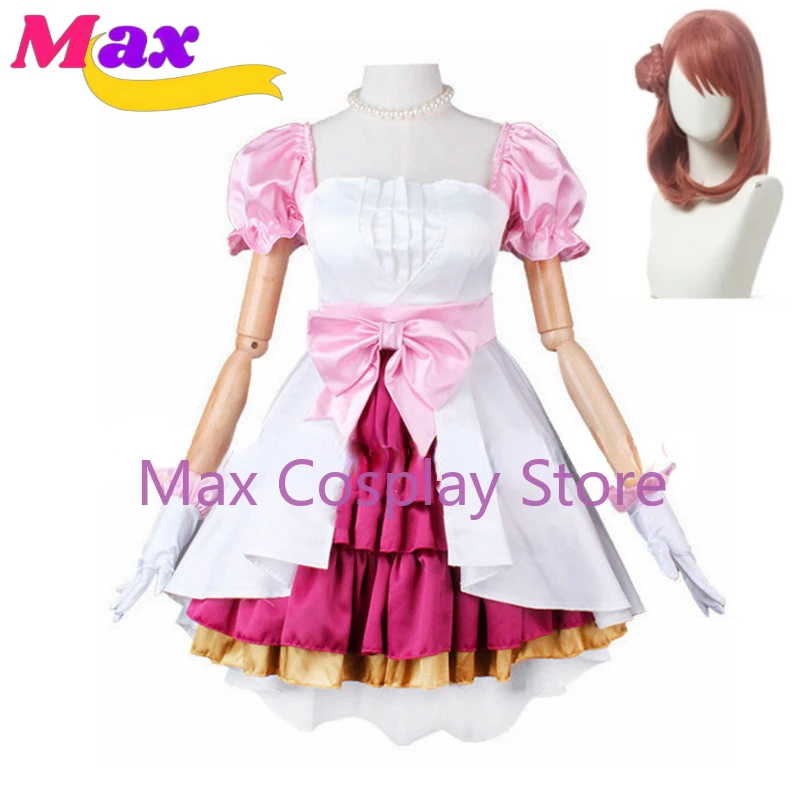 Max Nijigasaki Ayumu Uehara Awakening Promise Dress Outfit Anime Cosplay Costumes LL