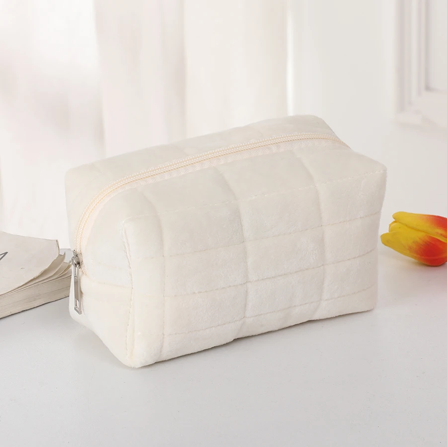 Simple Makeup Bag Pillow Pen Bag High Appearance Level WOMEN\'S Large Capacity Pillow Bag Portable Storage Bag