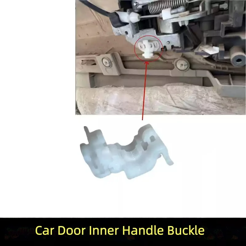 

Car Door Inner Handle Buckle Snap Fastener Door Lock Cable Fixing Cable Clip for Honda Civic 2006-2011